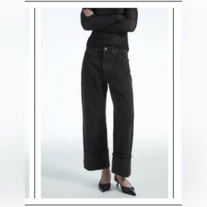 Cos baggy low-rise Wide-Leg Jeans